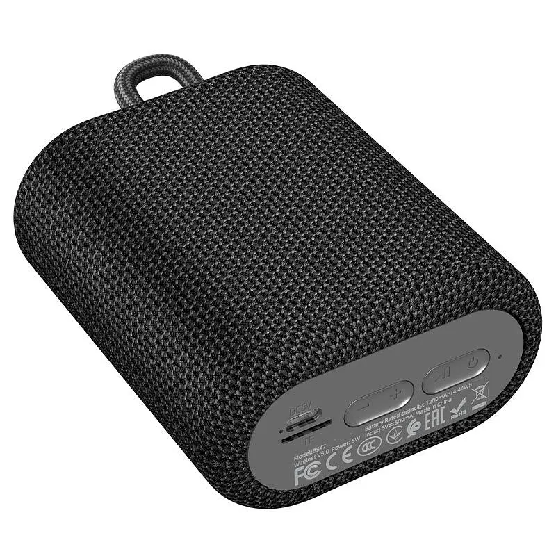 Портативна акустика Hoco Portable Speaker BS47 (Black) [64279] - фото 2