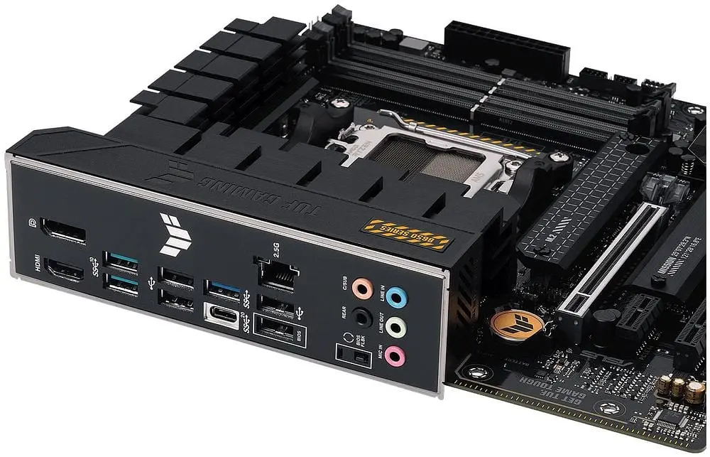 Материнська плата ASUS TUF GAMING B650M-PLUS (TUF GAMING B650M-PLUS) (Socket AM5, AMD B650, Micro-ATX) - фото 5