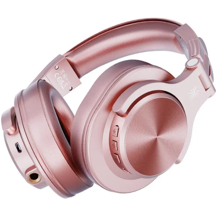Гарнітура OneOdio Fusion A70, Bluetooth+3,5мм/6,35мм, Rose Gold - фото 3