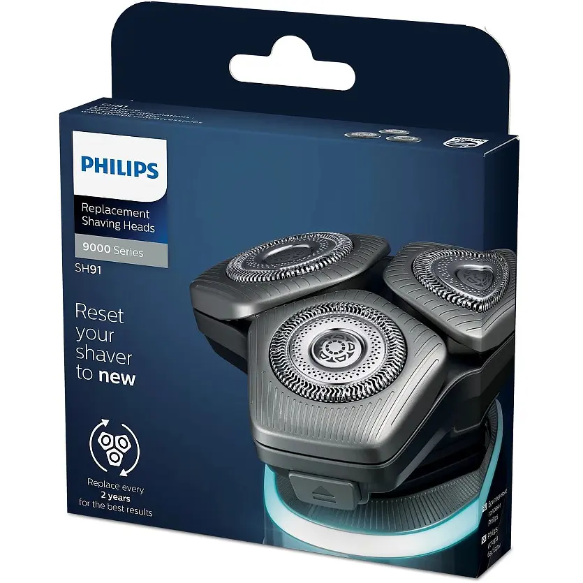 Сменные бритвенные головки SH91 для бритв Philips (SH91/50) - фото 3