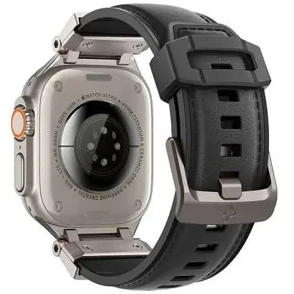 Ремешок Spigen DuraPro Armor PU Black для Apple Watch 49мм (AMP07591) - фото 3