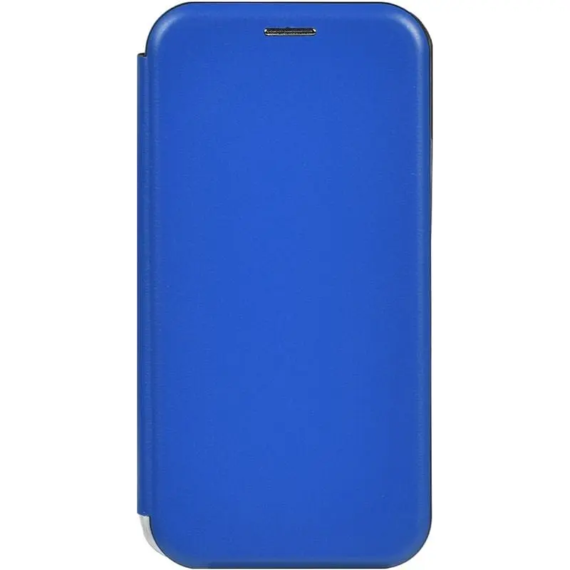 Чохол-накладка Toto Book Rounded Leather Case Apple iPhone 11 Navy Blue - фото 2