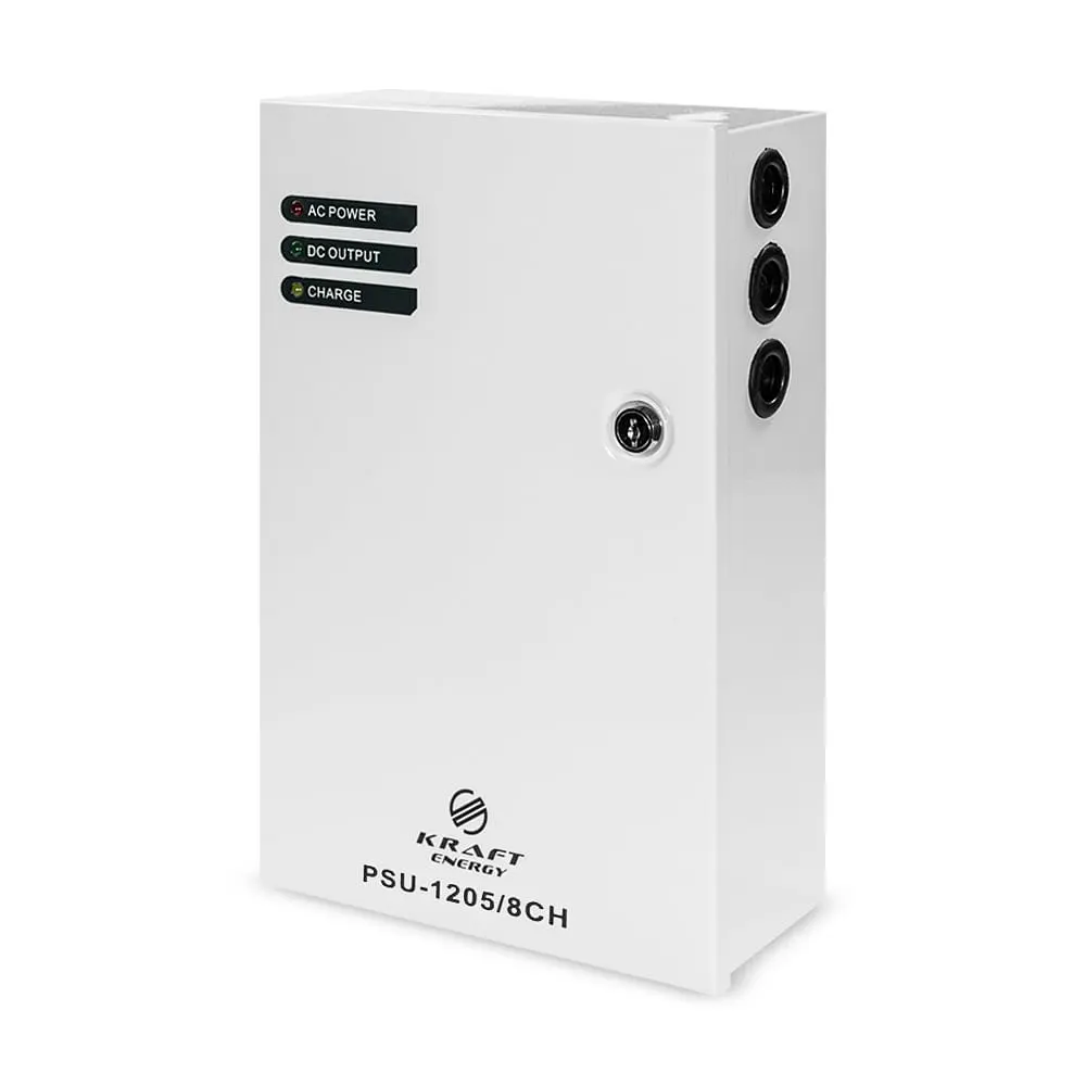 Джерело безперебійного живлення Kraft PSU-1205/8CH (41-00031) - фото 8