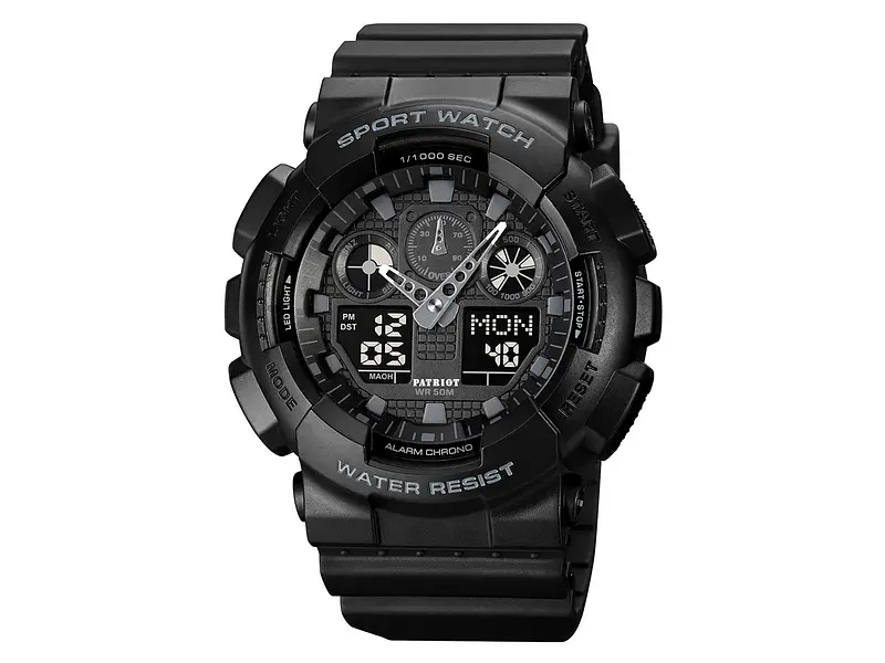 Чоловічий наручний годинник 007BK Black Patriot acs0031030 - фото 2