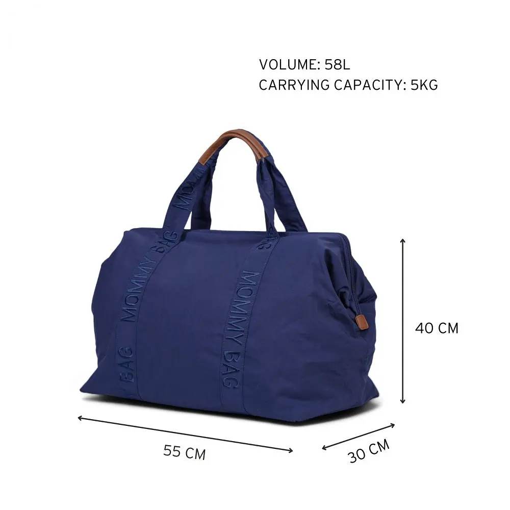 Сумка для мами Childhome Mommy bag Signature navy (CWMBBSUNA) - фото 7