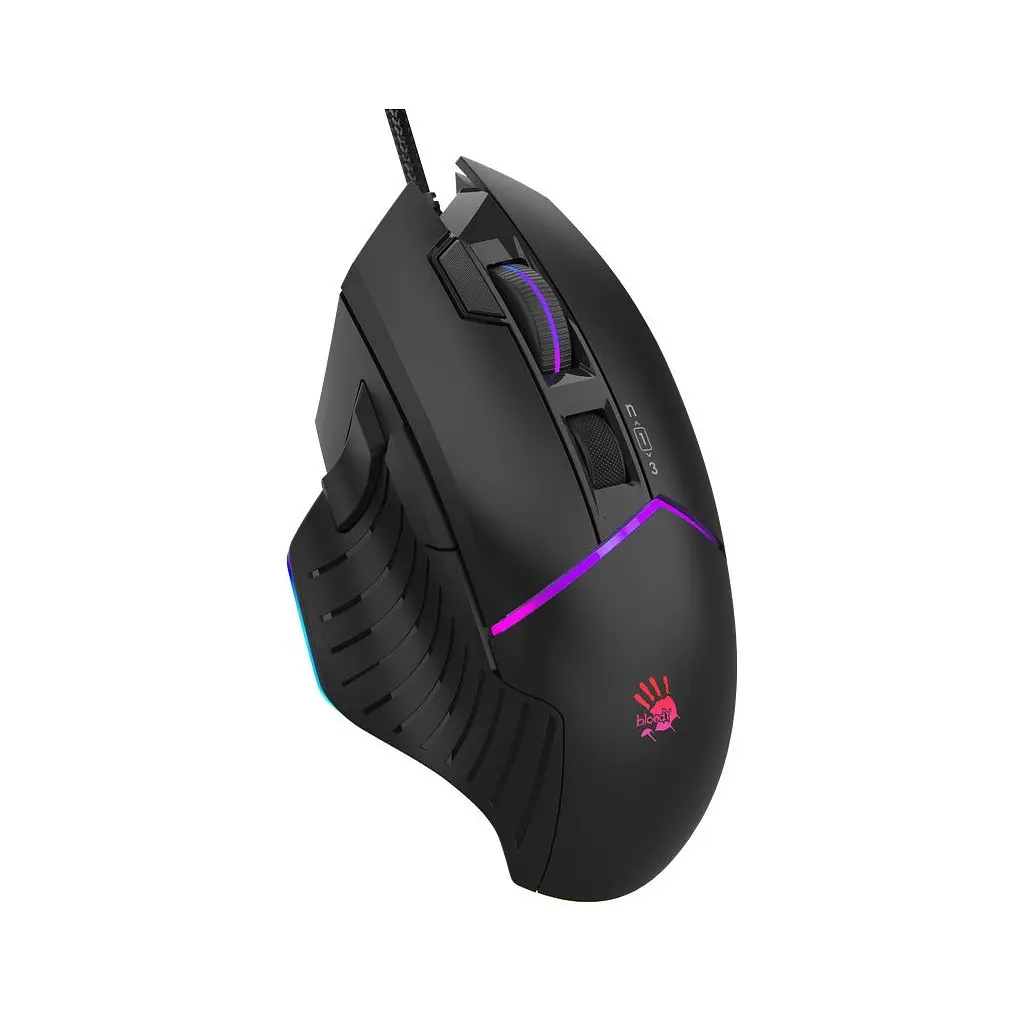 Мишка A4Tech Bloody W95 Max Black - фото 3