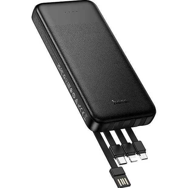 Зовнішній акумулятор Hoco J163 10000mAh 22.5W Black [156978] - фото 2