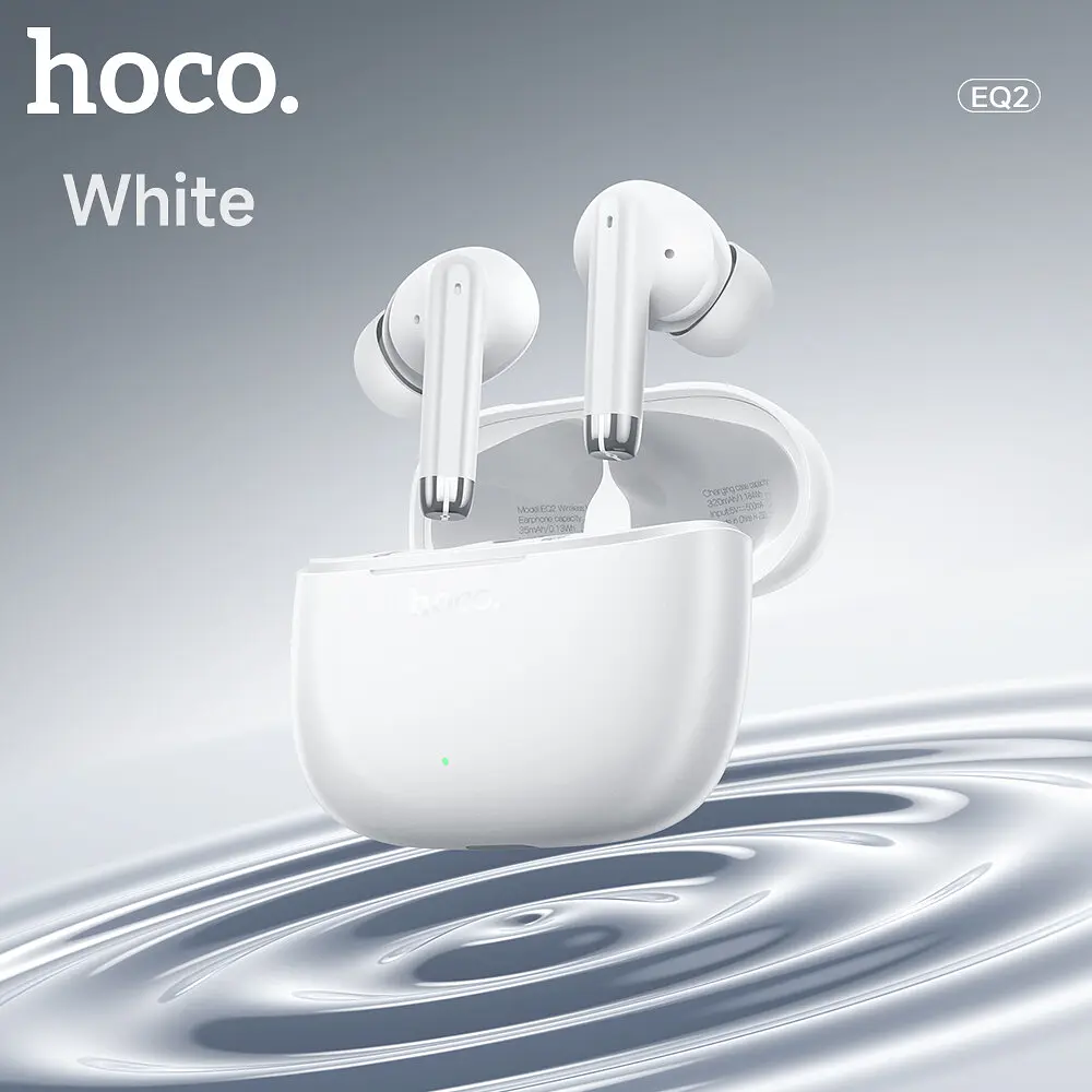 Наушники Hoco EQ2 Thought TWS |BT5.3, 320mAh, 7h| white - фото 2