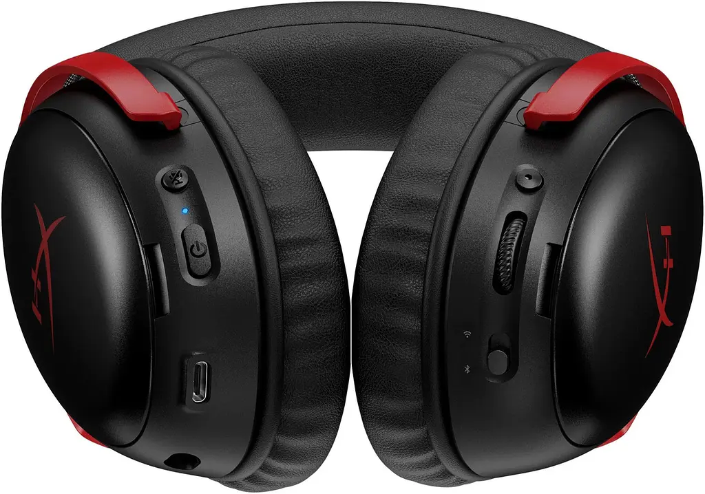Навушники з мікрофоном HyperX Cloud III S Wireless Black/Red (A59Z0AA) - фото 5