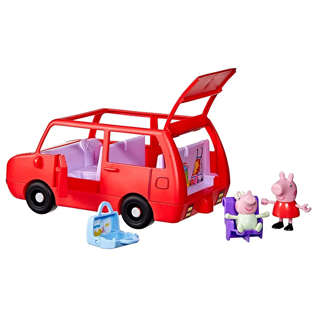 Ігровий набір PEPPA FIGURINES – ВЕЛИКИЙ РОДИННИЙ АВТОМОБІЛЬ ПЕППИ Peppa Pig G0541 - фото 4