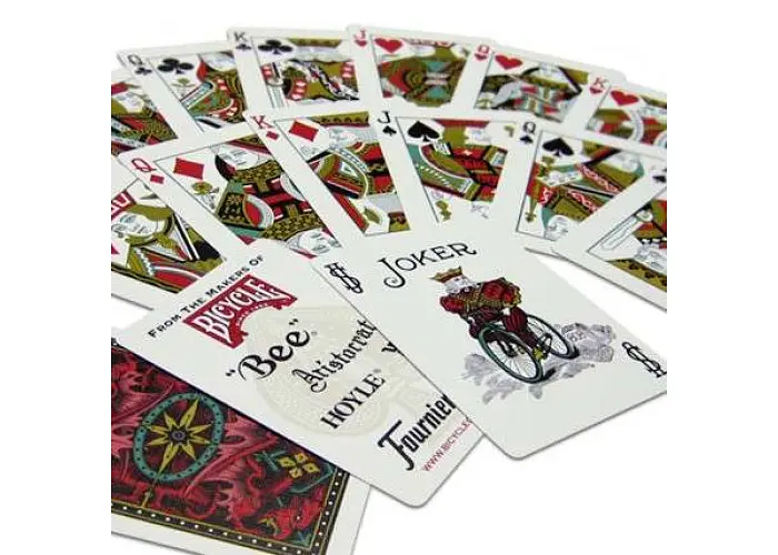 Карты игральные United States Playing Card Company Bicycle Dragon Back (red blue) (01830) - фото 3