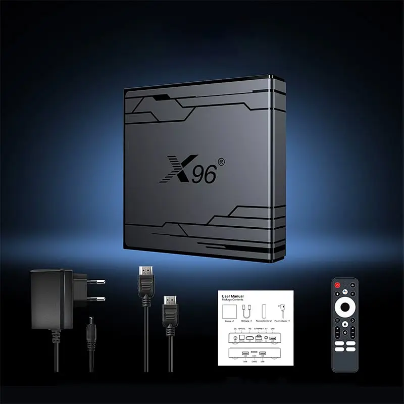 Смарт ТВ приставка X96 NEX 4/32 Гб Smart TV Box Android TV 14 - фото 2