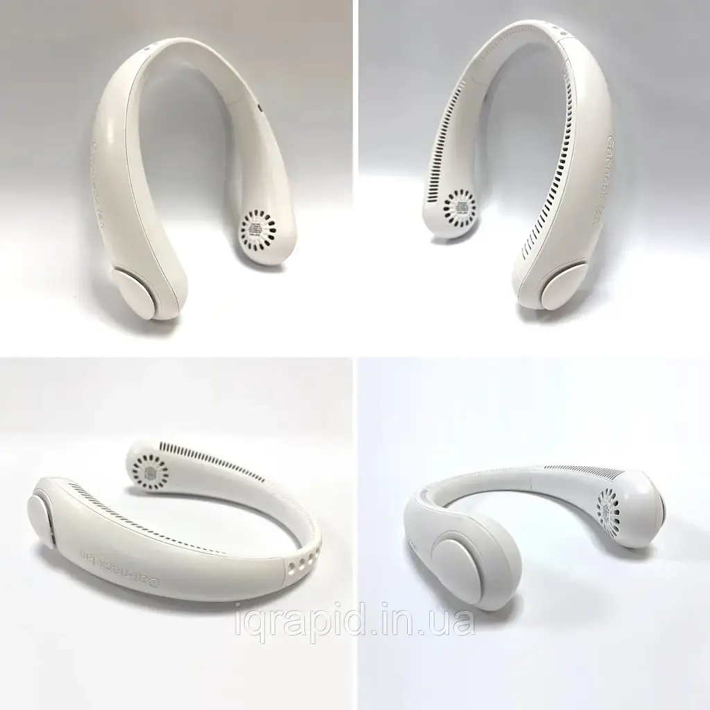 Гибкий вентилятор на шею USB Cat-neck Fan A206 Белый - фото 5