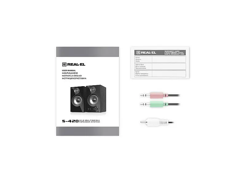 Колонки для комп'ютера REAL-EL S-420 Black - фото 8