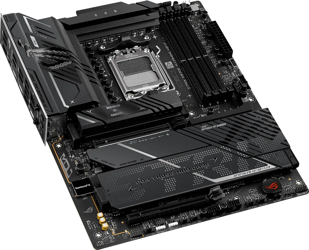 Материнcька плата Asus X870E-H ROG STRIX GAMING WIFI7 Socket AM5 - фото 2