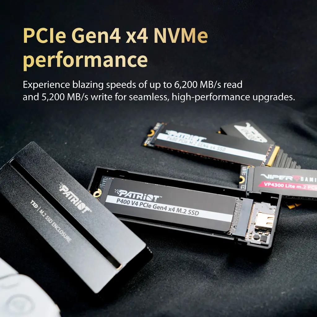 Накопичувач SSD M.2 2280 1TB P400 Patriot (P400VP1TBM28H) - фото 5