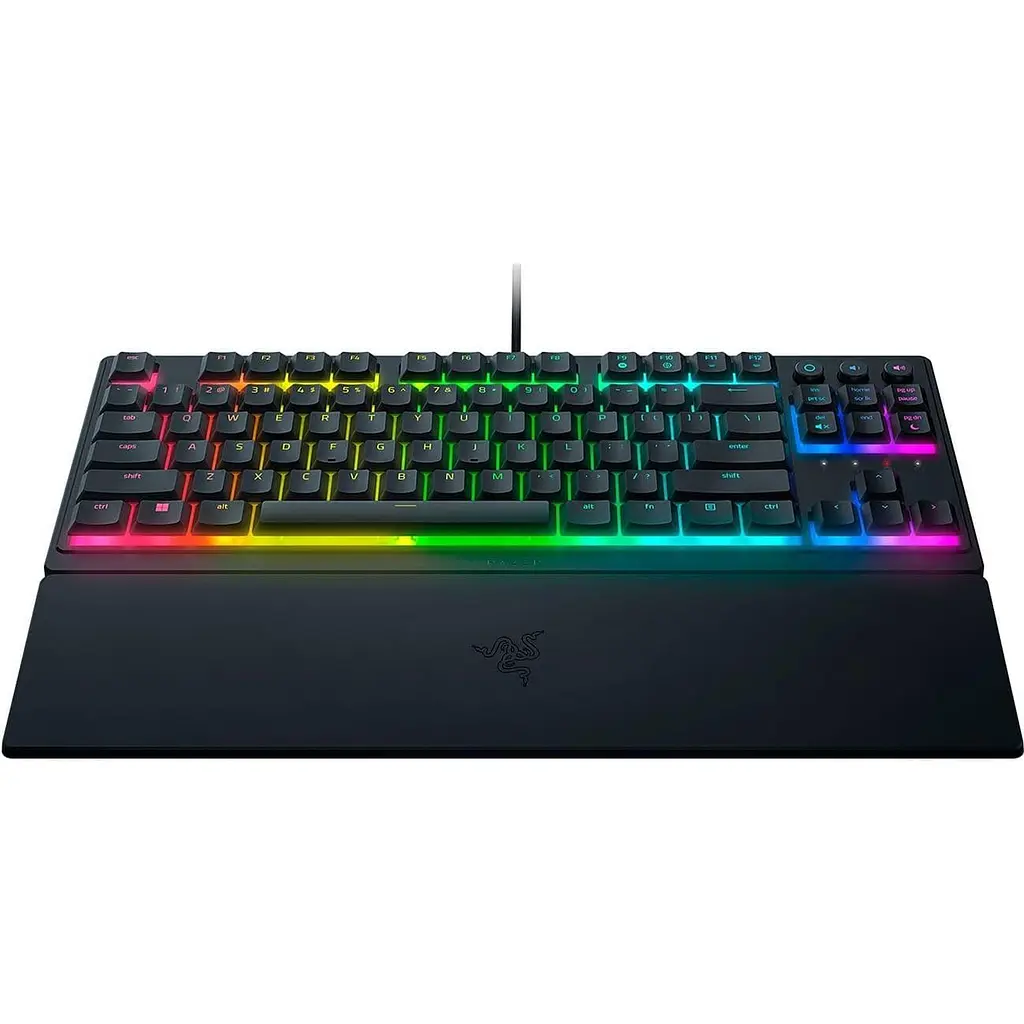 Клавиатура Razer Ornata V3 TKL Mecha-Membrane Switches USB Black (RZ03-04881800-R371) U1 - фото 2