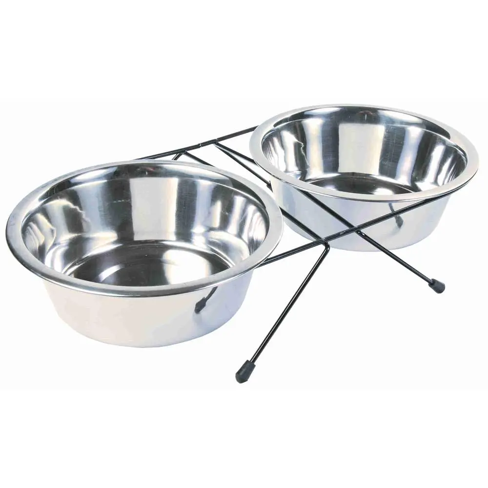 Миска металевa Trixie 1,8 л / 20 см - фото 2