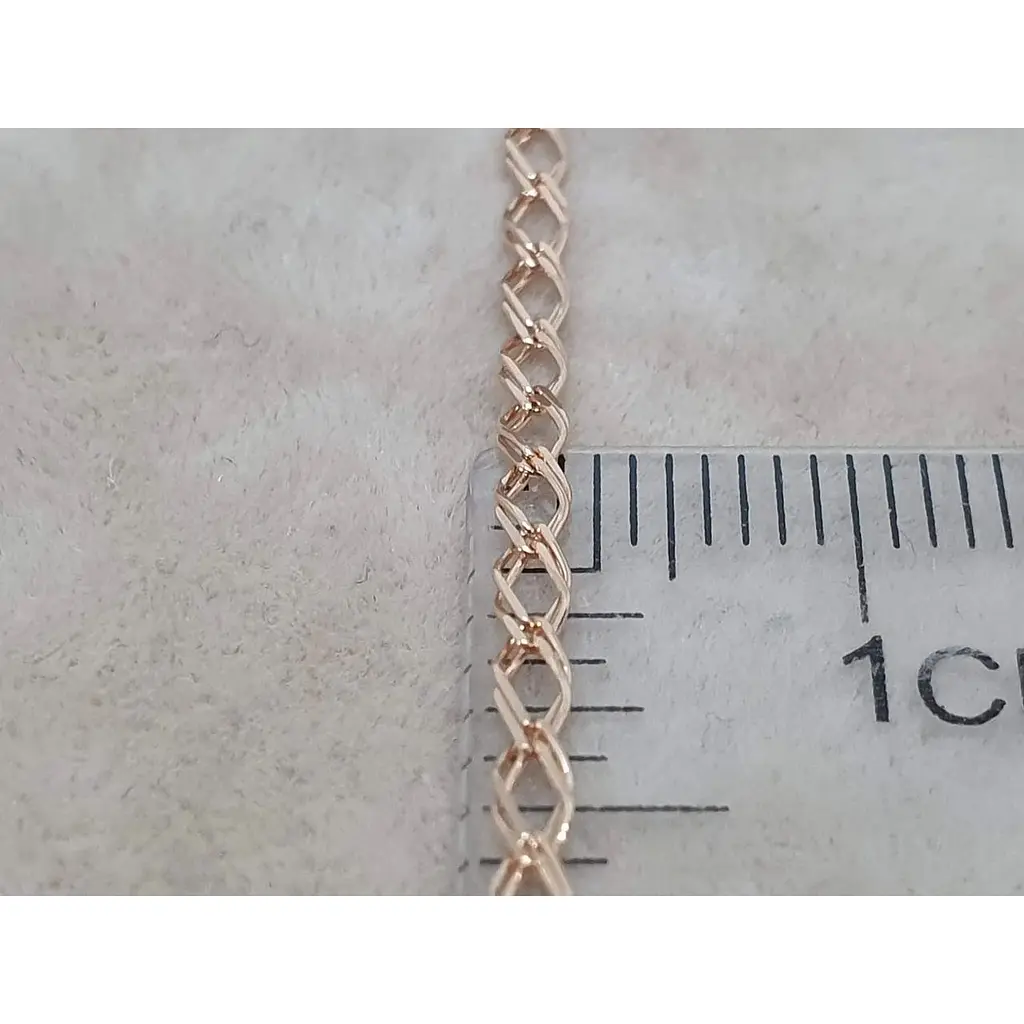 Золотая цепочка Платон (Ромб). 1Ц063/00Б 50 - фото 4