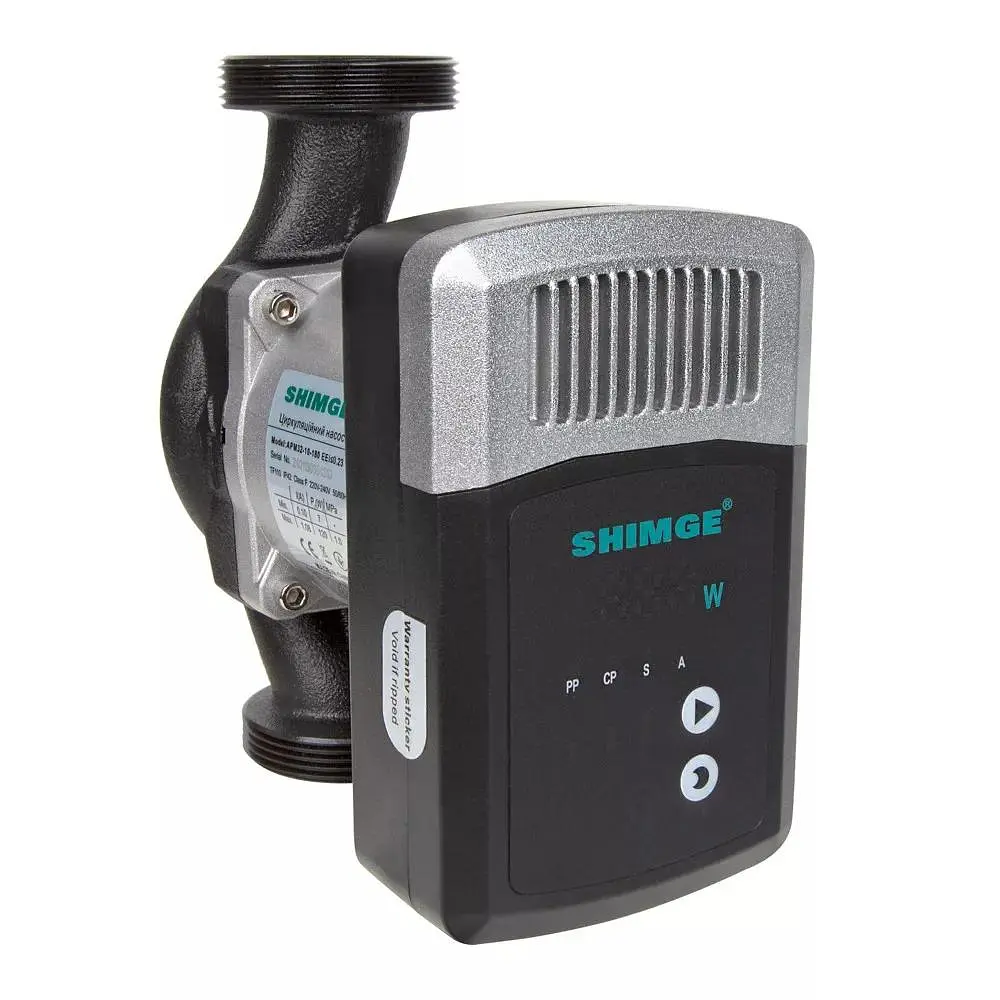 Циркуляційний насос Qmax 9м³, гайка1 1/4", кабель зі штепселем Shimge APM 32-10-180 - фото 2