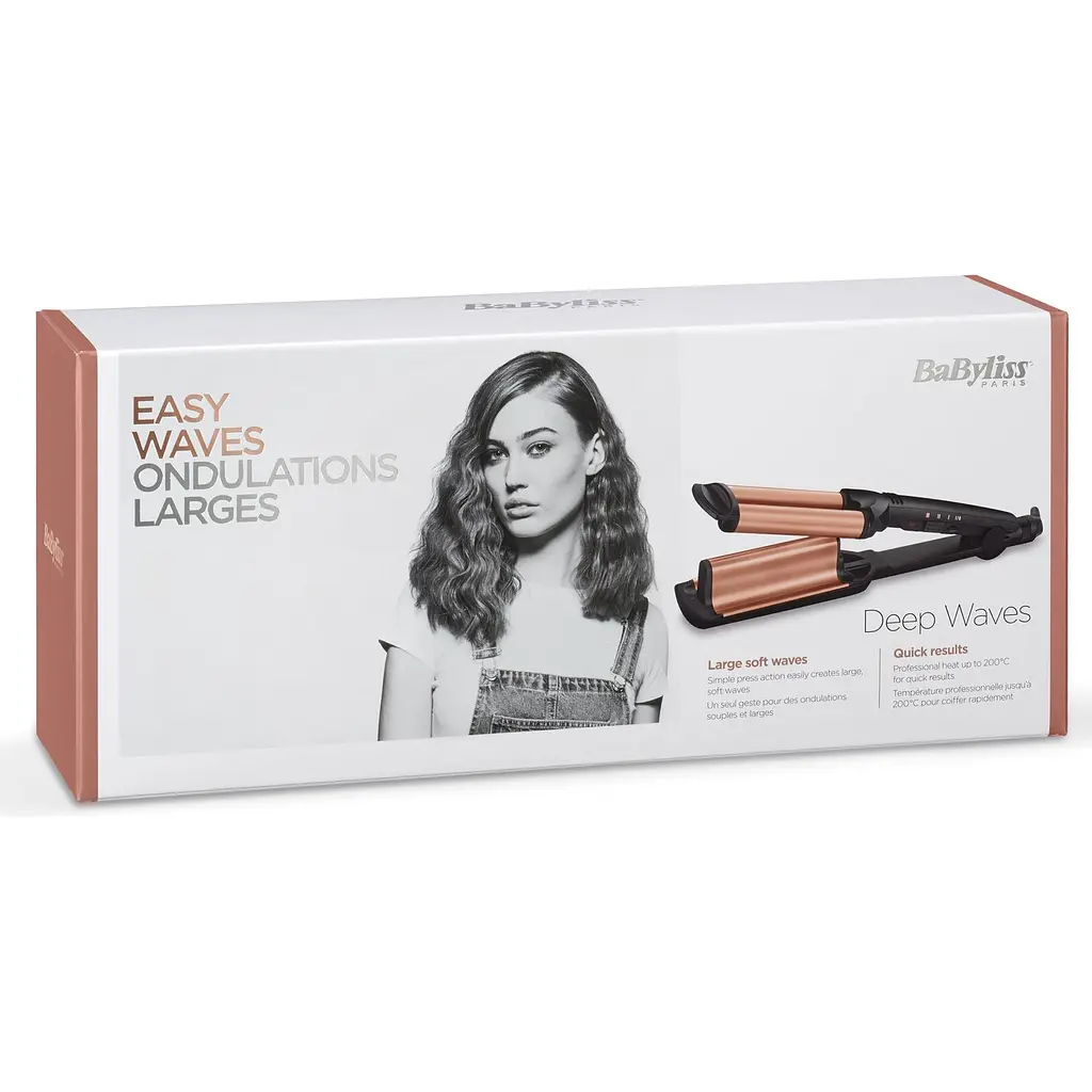 Плойка Babyliss гофре чорна (W2447E) - фото 4