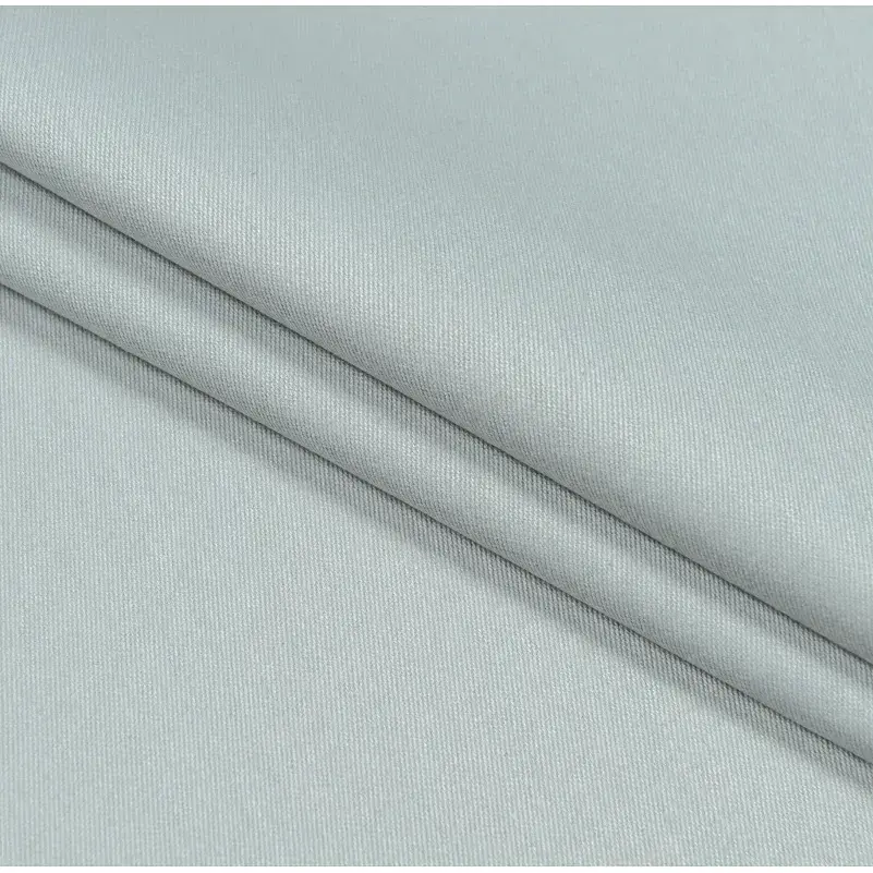 Скатертина MirSon №001 Light Gray Strong 260х130 см бавовна світло-сіра - фото 4