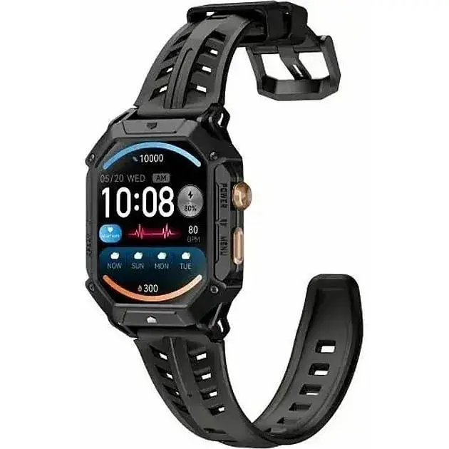 Смарт-годинник Haylou Iron N1 LS24 Black - фото 5