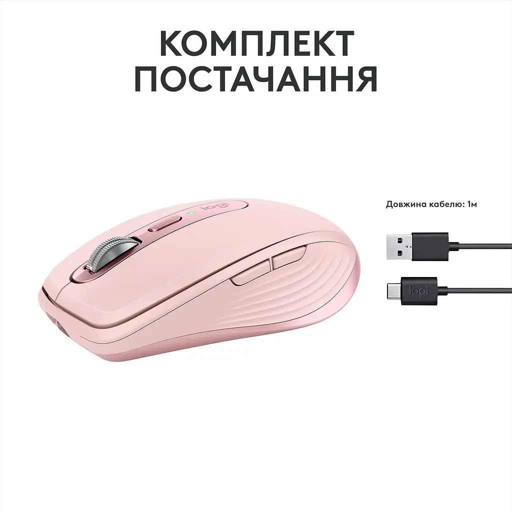 Бездротова миша Logitech MX Anywhere 3S Wireless Rose (910-006931) - фото 9