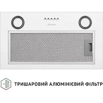 Витяжка вбудована Perfelli BI 5022 WH LED - фото 5