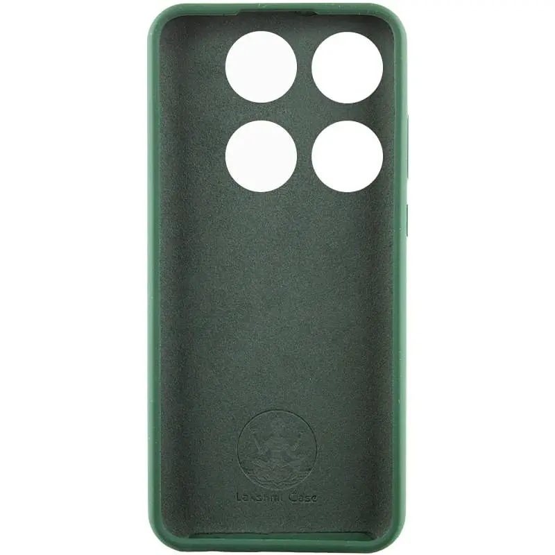 Чехол Silicone Cover Lakshmi Full Camera (AAA) для Xiaomi 14T Pro Зеленый / Cyprus Green - фото 2