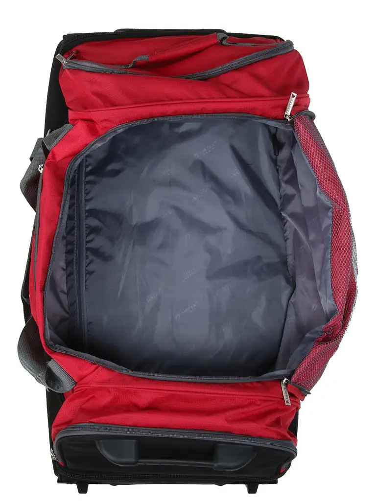 Сумка на колесах Велика (L) Airtex 819 Adrastée 80х37х40 см 88 л Червоний (Red) - фото 8