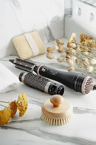 Фен щетка Adler AD 2026, 1200 Вт 2 насадки защита от перегрева 1 шт. черный (33705-IS) - фото 9