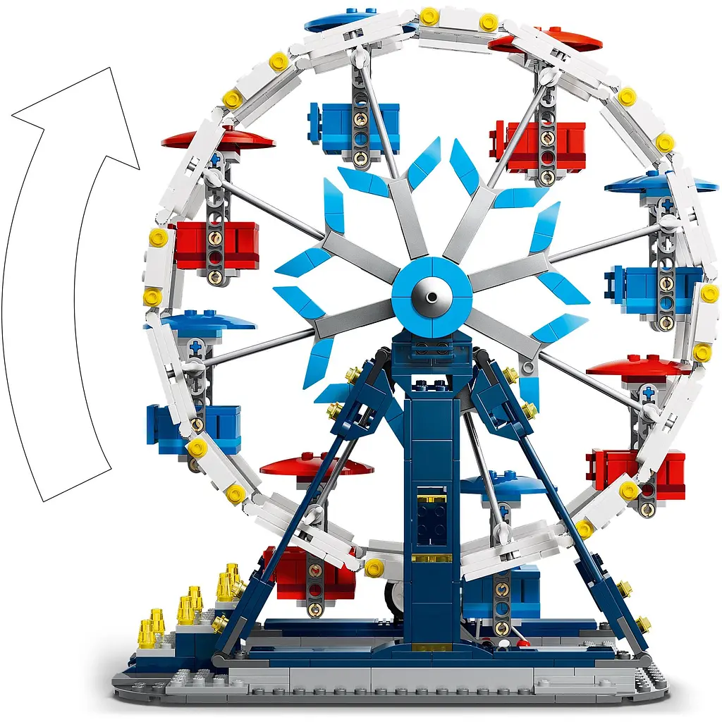 Конструктор LEGO Creator Знакове колесо огляду (31389) - фото 8