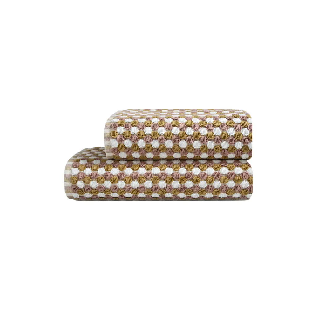 Рушник Lotus Home - Ruta beige бежевий 70x140 - фото 8