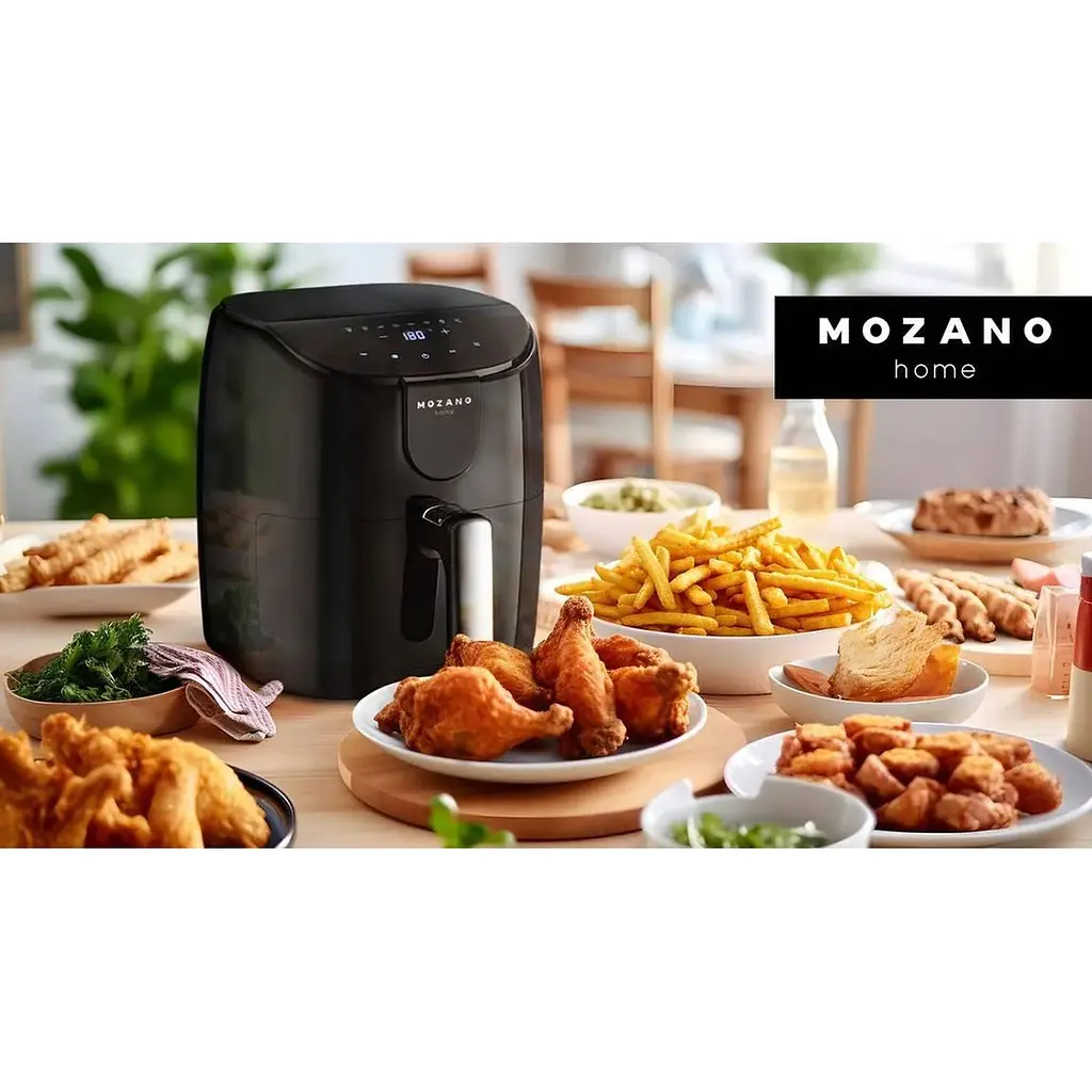 Аерофритюрниця Mozano AGD/FRY/01#SRE 1500 Вт 4 л 8 авто програм - фото 6