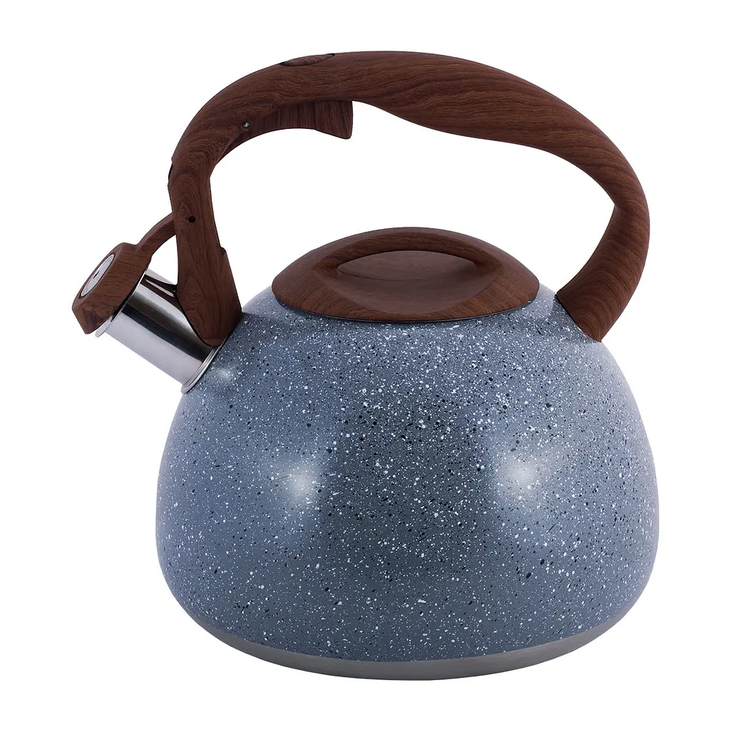 Чайник із свистком Kamille KM-0699 Grey 2,8 л - фото 4