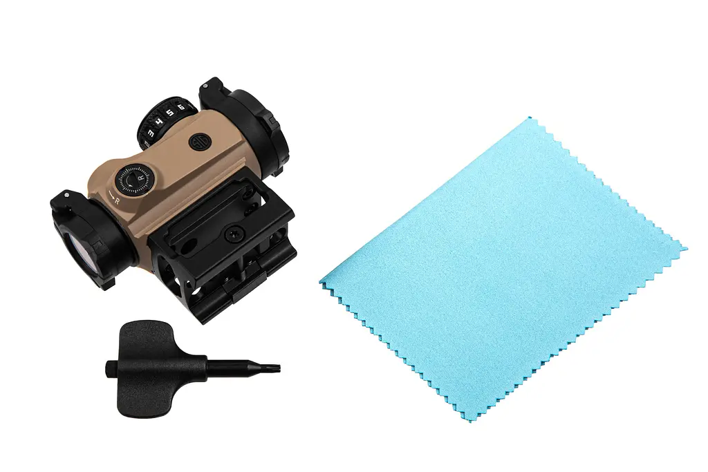 Прицел коллиматорный SIG Optics ROMEO-MSR COMPACT RED DOT SIGHT, 1X20MM, 2 MOA RED DOT FDE - фото 6