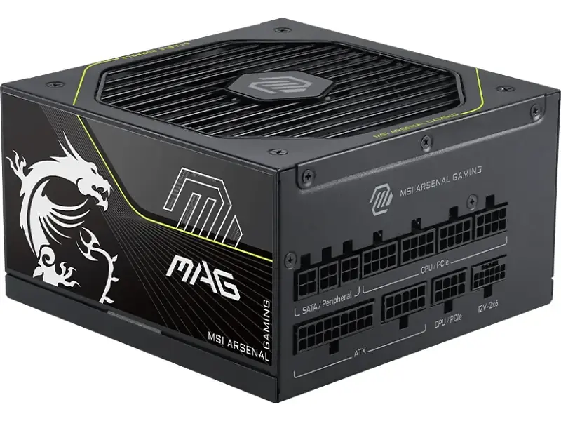 Блок живлення MSI MAG A1200PLS PCIE5 1200W (MAG A1200PLS PCIE5) - фото 2