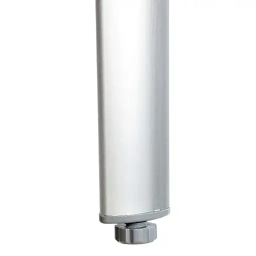 Стол Bo-Camp Case Model Oval 120x80 см серый (DAS303277) - фото 4