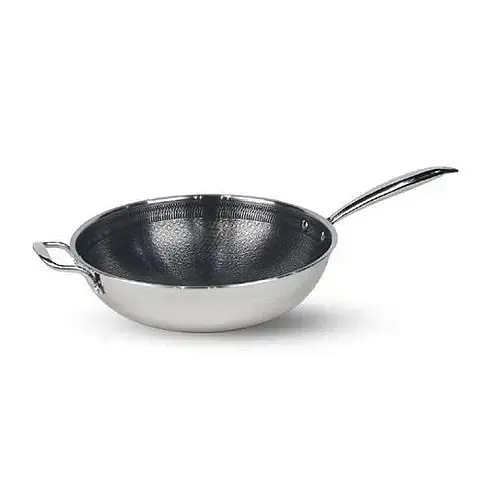 Сковорода WOK глубокая Toscana 9090-32 Fry Pan с антипригарным покрытием PFLUON 32 см. - фото 1