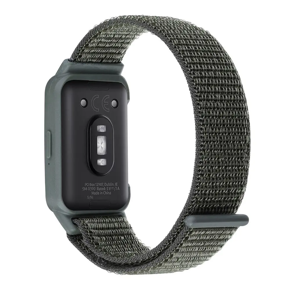 Ремінець Universal Nylon Samsung Galaxy Fit 3 Army Green (35304_3345782) - фото 2