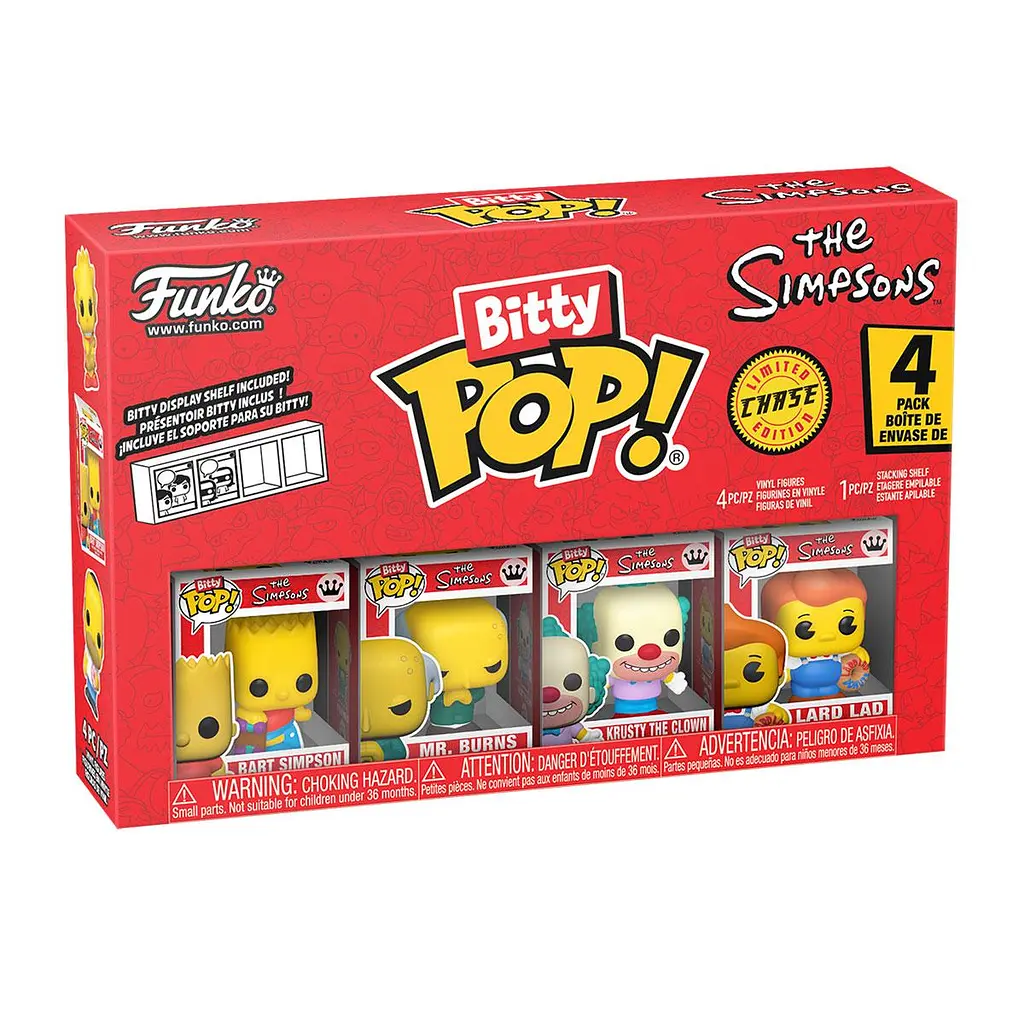Набір ігрових фігурок BITTY POP! серії "Сімпсони" - БАРТ (4 фігурки в ас.) Funko 85707 - фото 3
