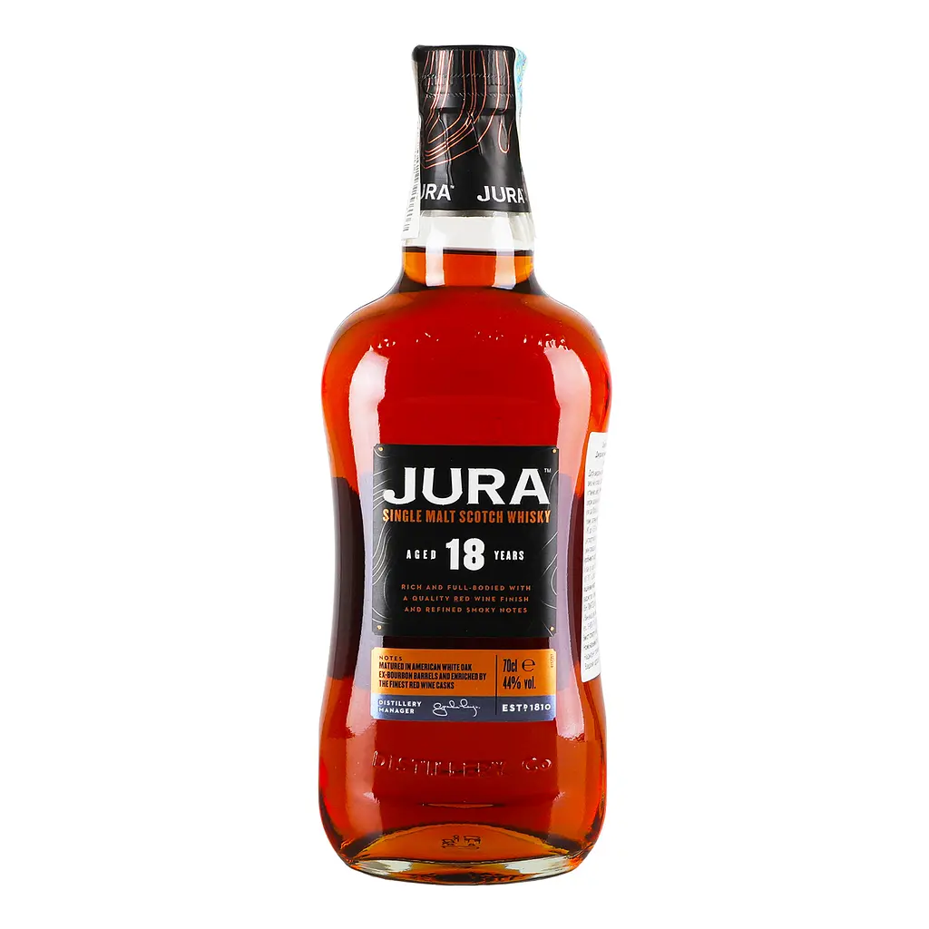 Віскі Jura 18 yo Single Malt Scotch Whisky 44% 0.7 л  - фото 2