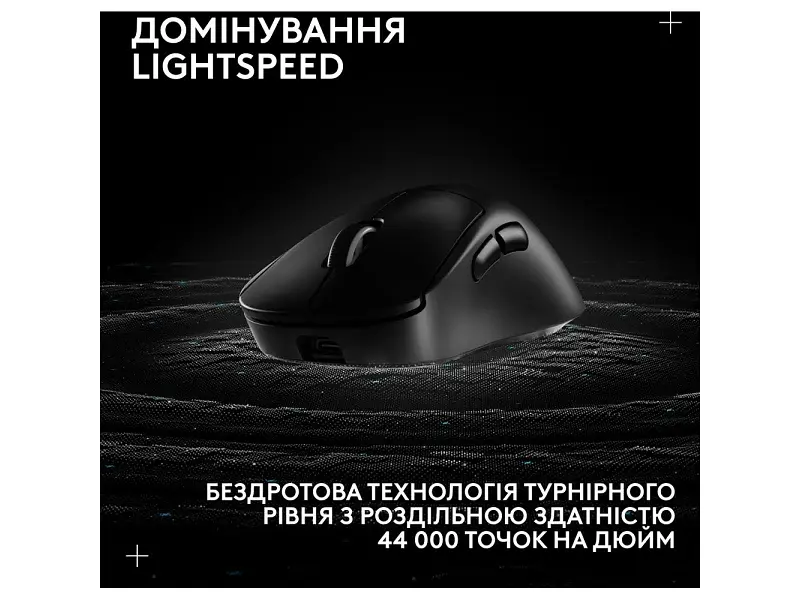 Миша Logitech Pro X Superlight 2 Dex Black (910-007357, 910-007359) - фото 11