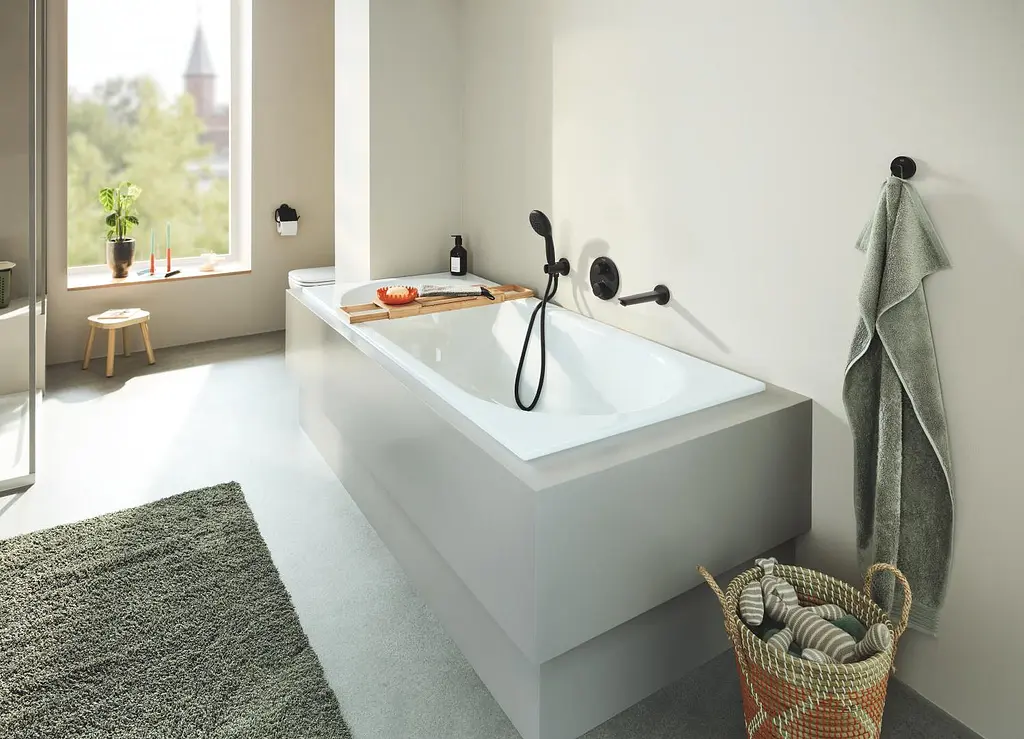 Душовий гарнітур Grohe Tempesta 2 режими струменя 100 264062433, Чорний матовий - фото 3
