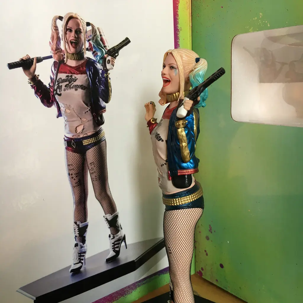 Статуетка Iron Studios Suicide Squad Harley Quinn Загін Самогубців Харлі Квінн 16 см SS10.059 - фото 4