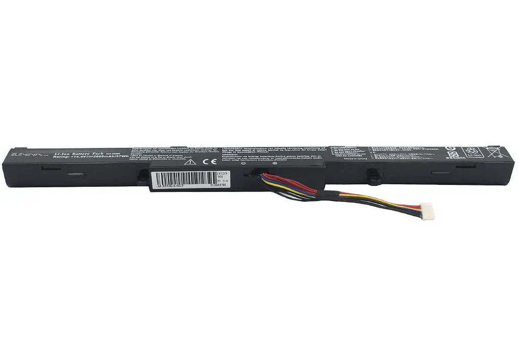 Акумулятор для Asus A450C A750J F450E F450J K550D K751M R571J X450J X750J 14.4V 2600 mAh (X550E-4S1P-2600) - фото 4