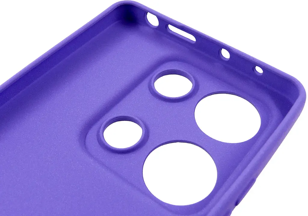 Чохол до мобільного телефона Dengos Carbon Xiaomi Redmi Note 14S (Purple) (DG-TPU-CRBN-228) - фото 3