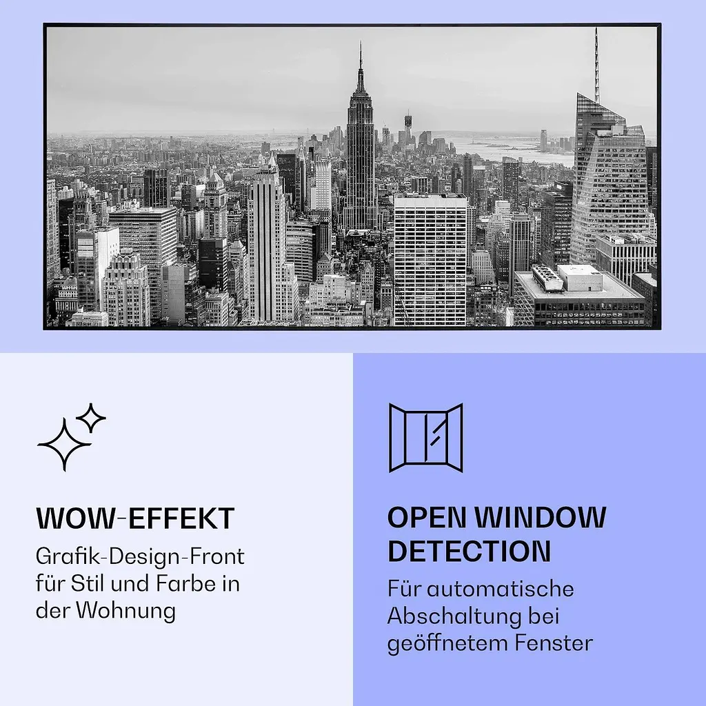 Інфрачервоний обігрівач Klarstein Air Art Smart (10037927) - фото 2