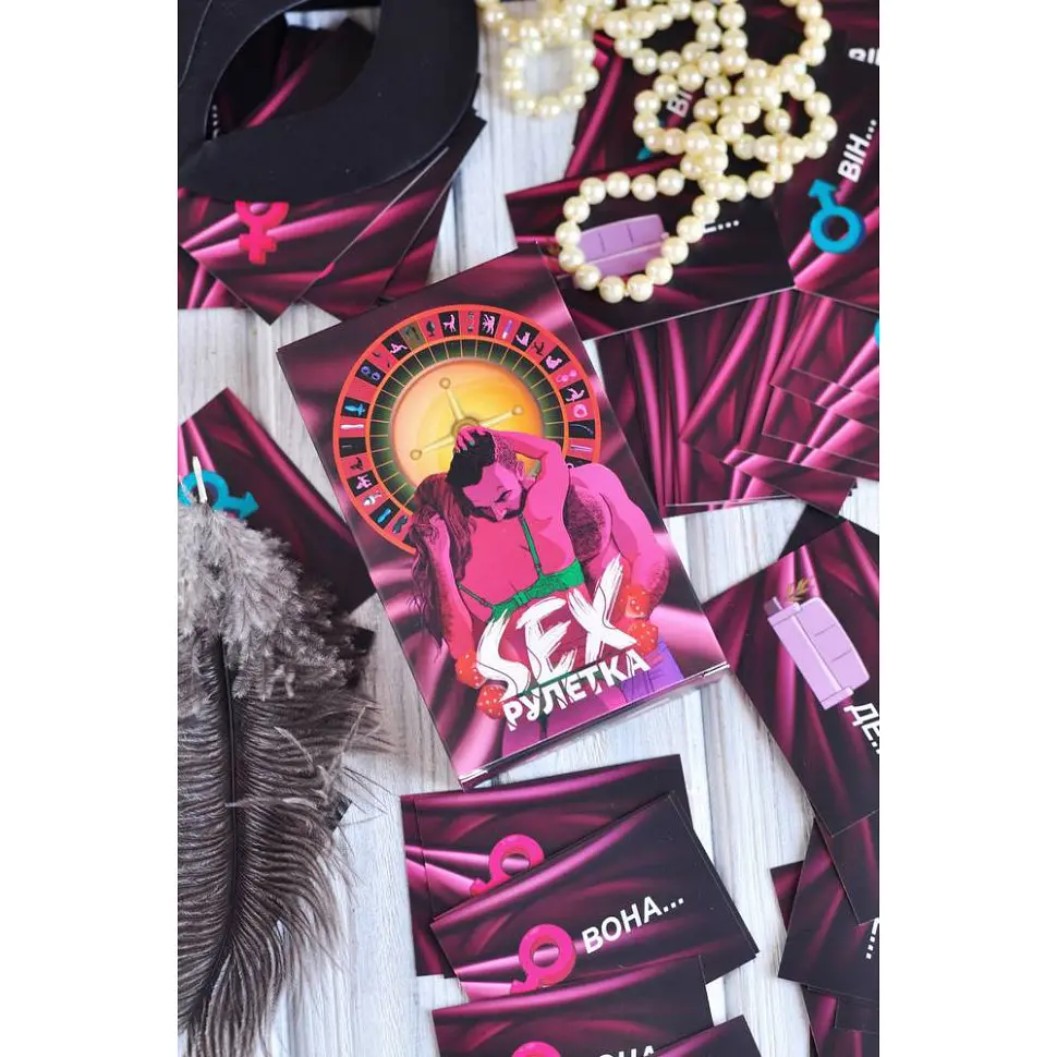 Карточная игра "SEX-рулетка" PlayRoom PLR-0011, 50000 вариантов развития событий - фото 8